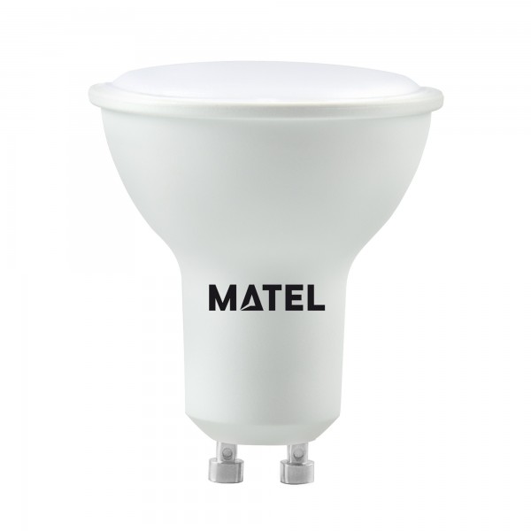 Bomb.led dicroica al.fund.120ºgu10  8w.n (caja de 10 unidades)