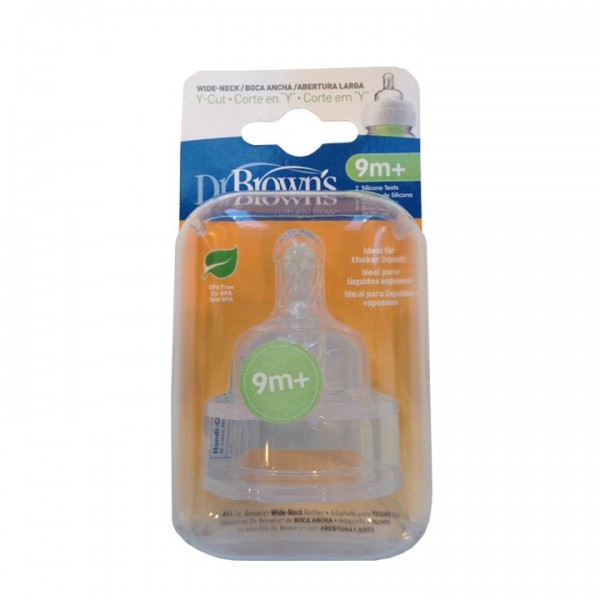 Dr Browns Options Tetina Silicona Boca Ancha 9m 