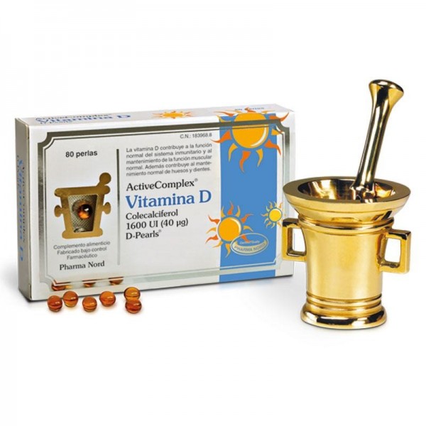 Activecomplex Vitamina D 1600 Ui 80 Perlas