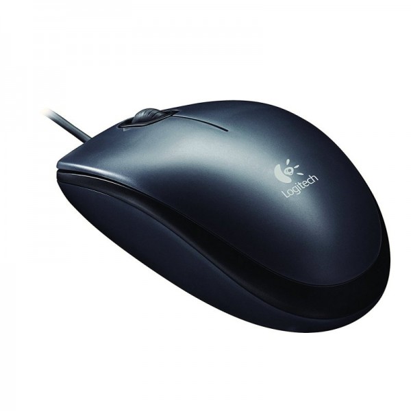 Logitech m90 ratón óptico 1000dpi usb negro