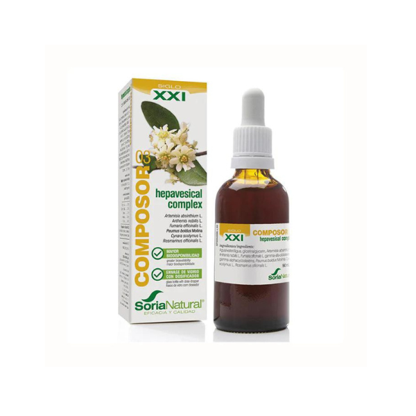 Soria Natural Composor 03 Hepavesical Complex 50 ml