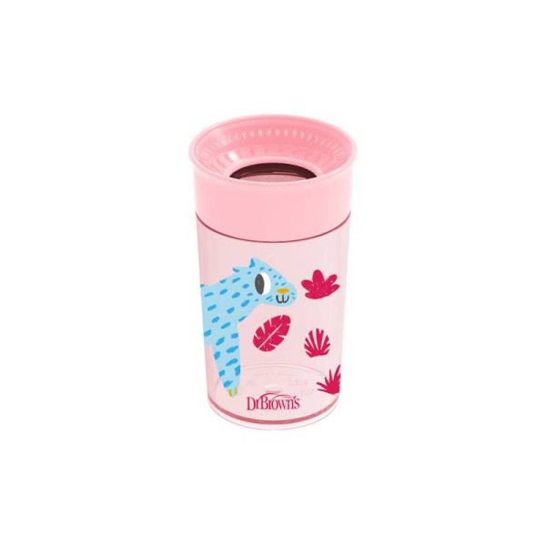Dr Brown's Vaso 360 S/ Boquilla Rosa S/